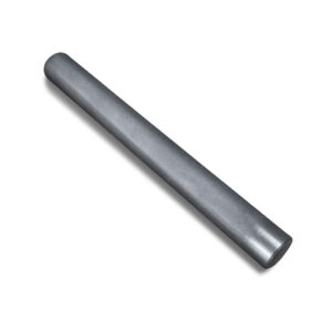 Ein massiver, zylindrischer Nietendöpper/Nietenwerkzeug für Hohlnieten mit glatter Oberfläche ist diagonal vor einem schlichten weißen Hintergrund positioniert.